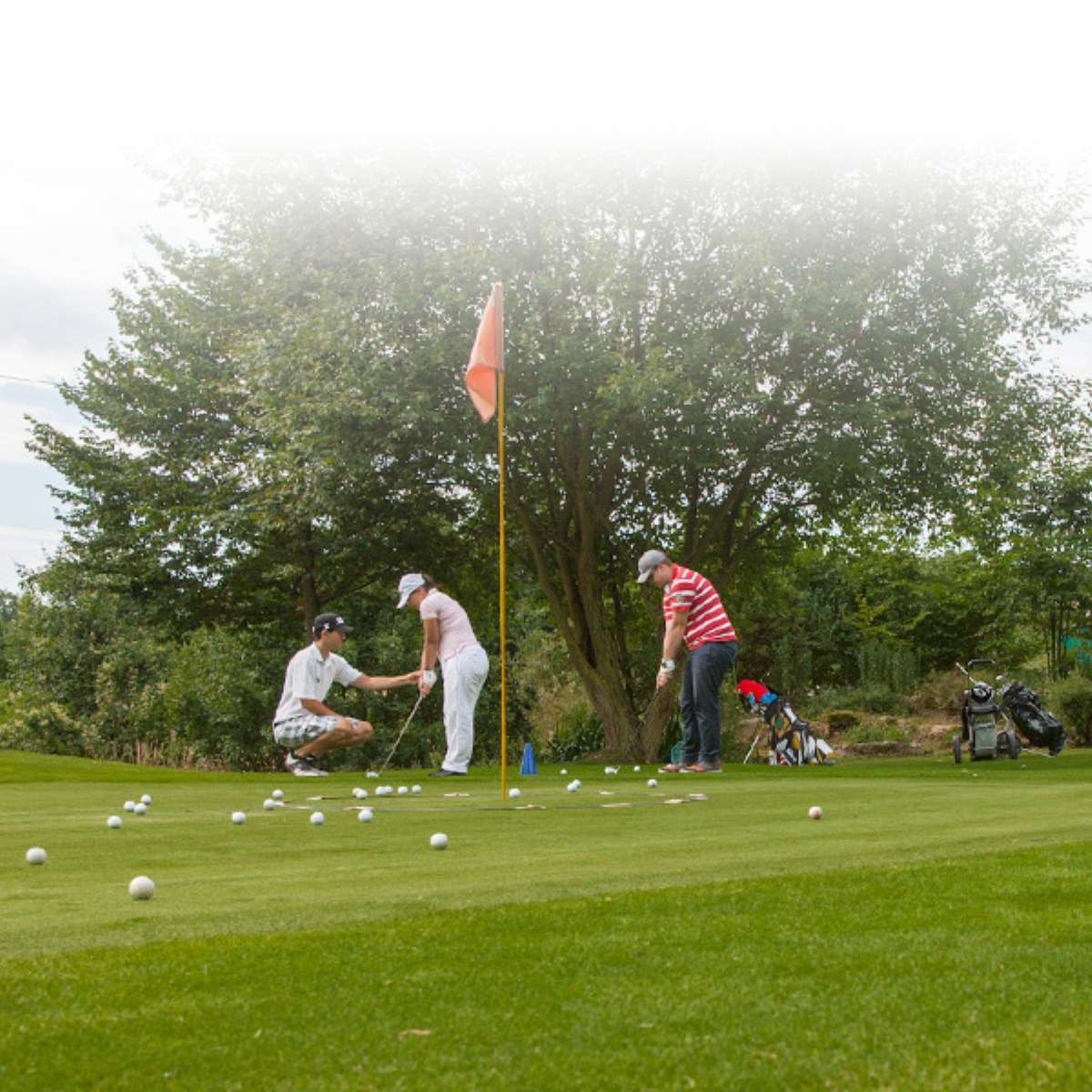 Golf Bad Münstereifel Unterricht am Chipping Green